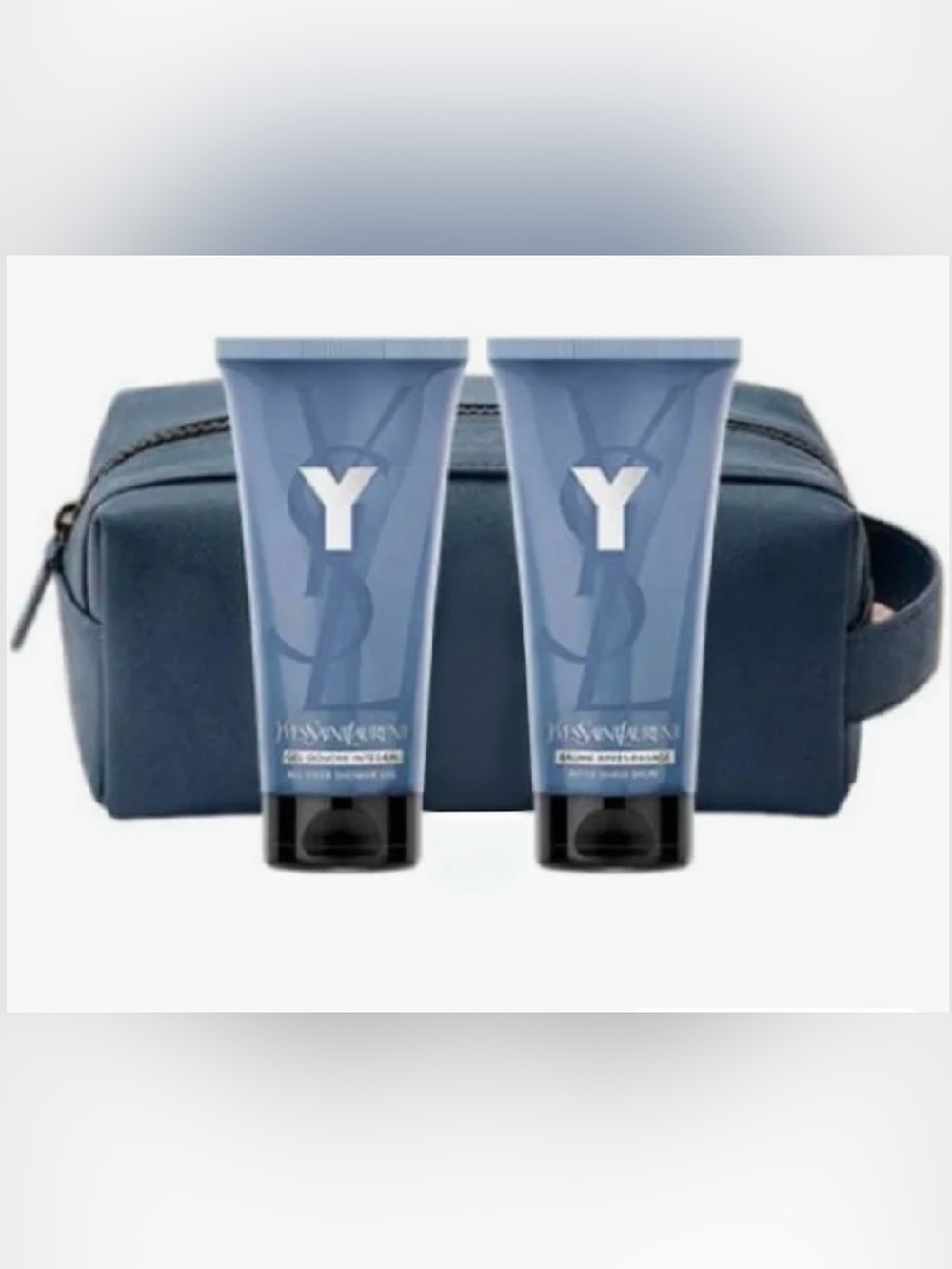 Yves Saint Laurent Y Shower Gel & Balm (with toiletry travel pouch)